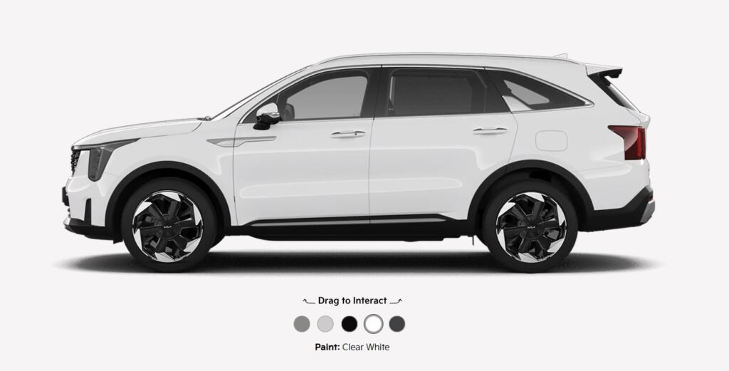 2026 KIA Sorento PHEV Color Options