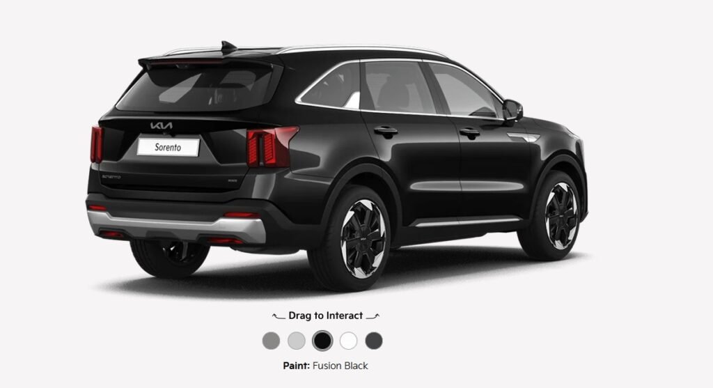 2026 KIA Sorento PHEV Color Options