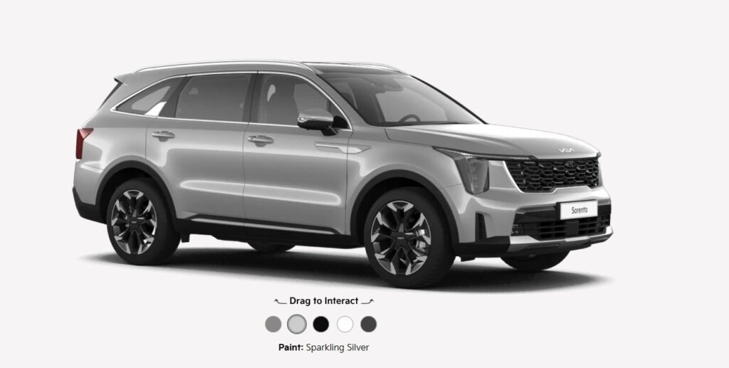 2026 KIA Sorento PHEV Color Options