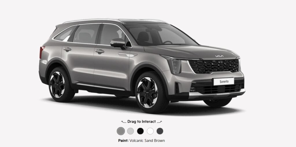 2026 KIA Sorento PHEV Color Options
