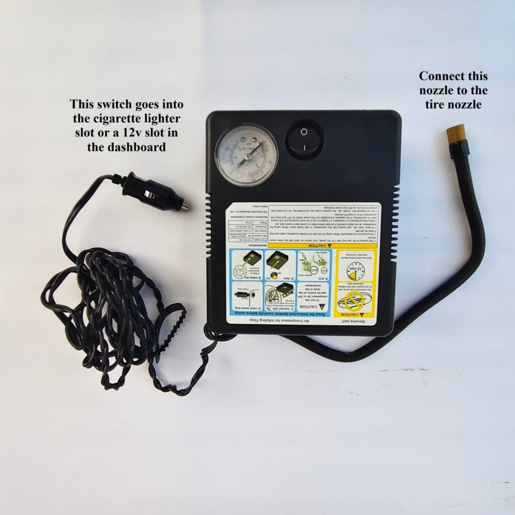 A typical air compressor for vehicles