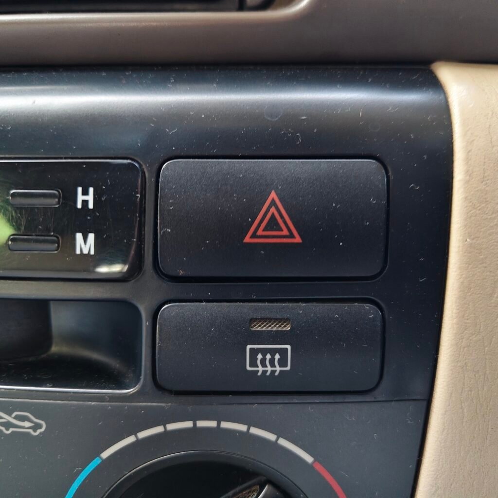 Hazard Lights Button in a 2007 Toyota Corolla