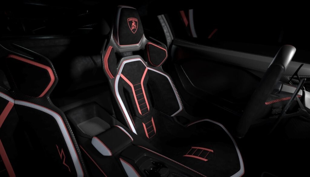 Seats of Lamborghini
