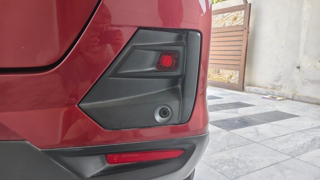 Rear Parking Sensor on the Toyota Raize