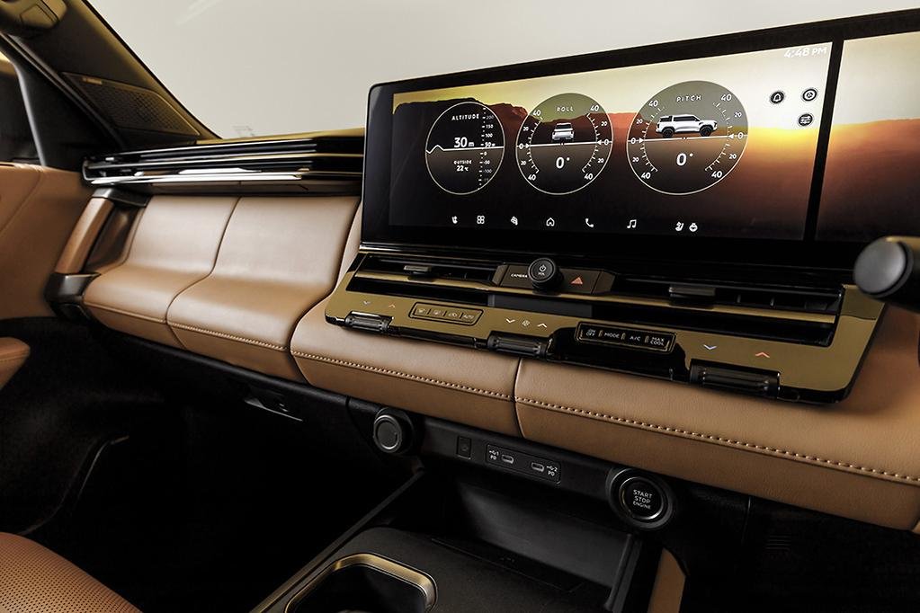 Fifth-Generation Mitsubishi Pajero Screen