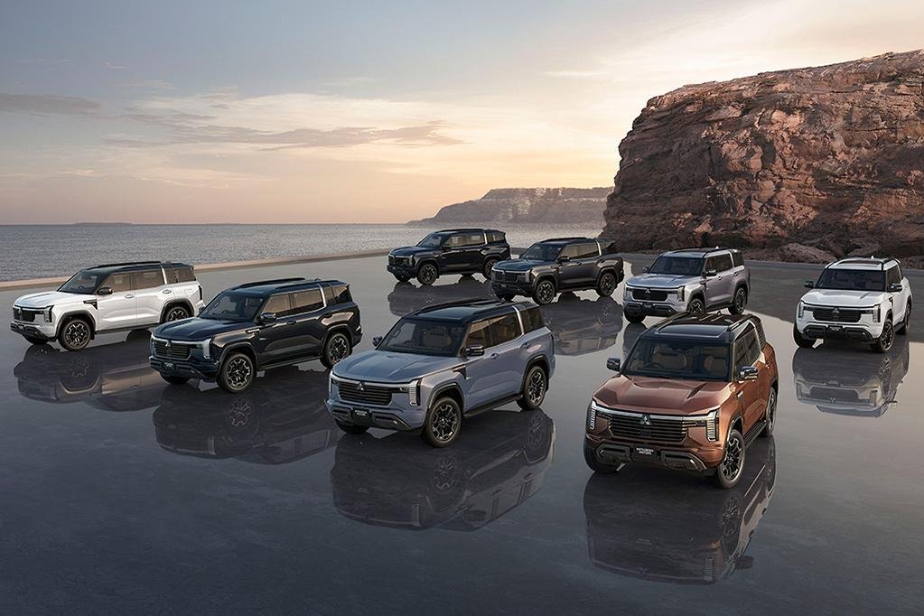 Fifth-Generation Mitsubishi Pajero Colors