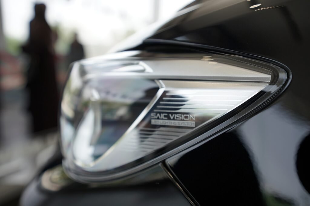 MG ZS Hybrid+ Headlight Details